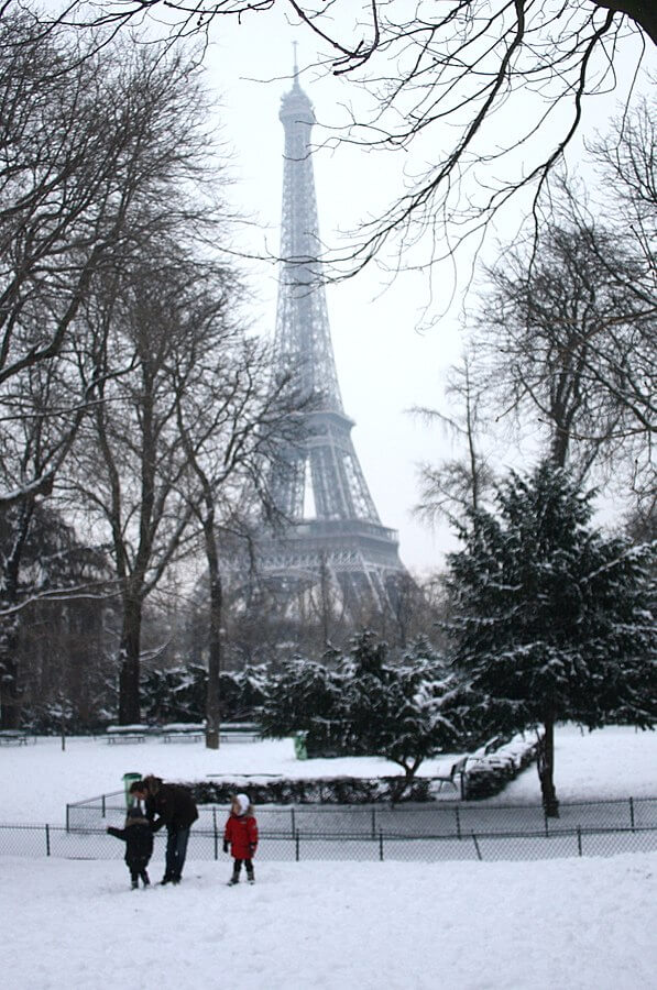Quando ir para Paris Inverno em Paris