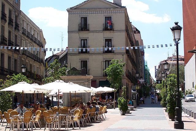 Melhor época em Madrid - Calle de las Huertas