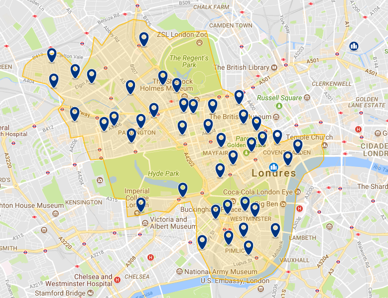 Melhores Bairros de Londres - Westminster