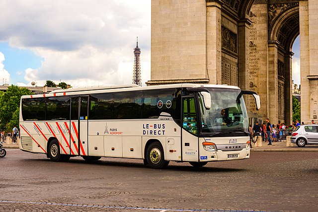 Transporte de ônibus em Paris