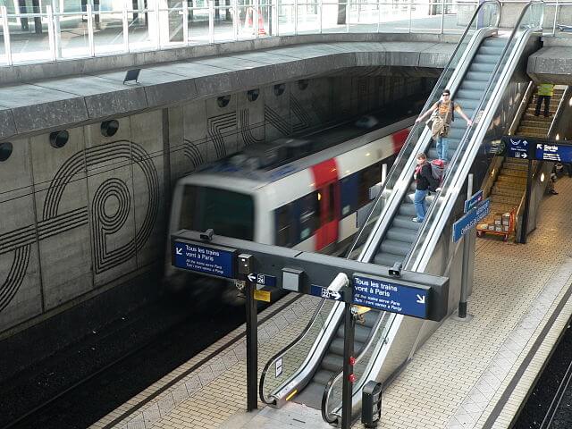 Transporte em Paris - RER