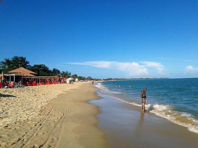 Praia de Taperapuã, locais de onde ficar em porto seguro
